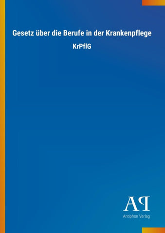Gesetz über die Berufe in der Krankenpflege