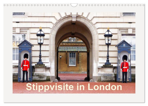 Stippvisite in London (Wandkalender 2026 DIN A3 quer), CALVENDO Monatskalender