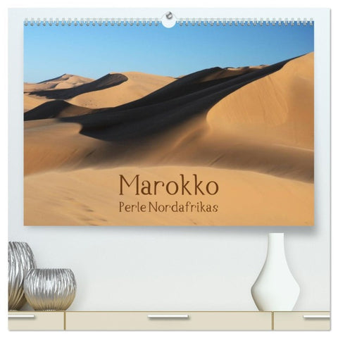 Marokko - Perle Nordafrikas / CH-Version (hochwertiger Premium Wandkalender 2026 DIN A2 quer), Kunstdruck in Hochglanz