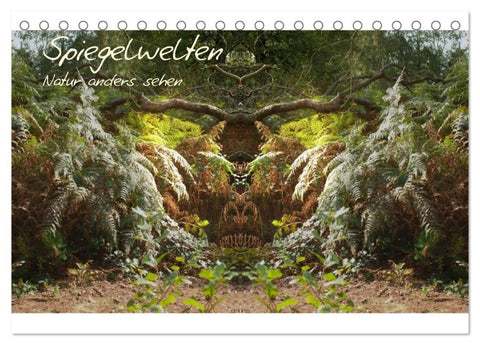 Spiegelwelten - Natur anders sehen (Tischkalender 2027 DIN A5 quer), CALVENDO Monatskalender