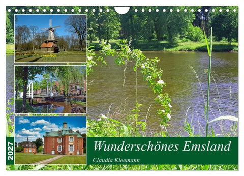 Wunderschönes Emsland (Wandkalender 2027 DIN A4 quer), CALVENDO Monatskalender