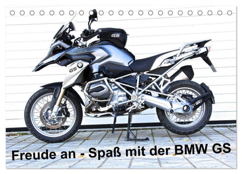 Freude an - Spaß mit der BMW GS (Tischkalender 2027 DIN A5 quer), CALVENDO Monatskalender
