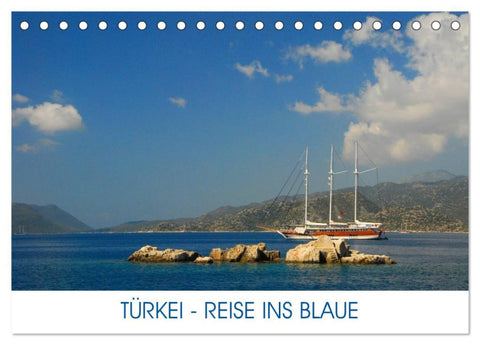 Türkei - Reise ins Blaue (Tischkalender 2026 DIN A5 quer), CALVENDO Monatskalender