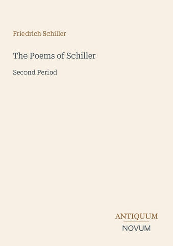 The Poems of Schiller