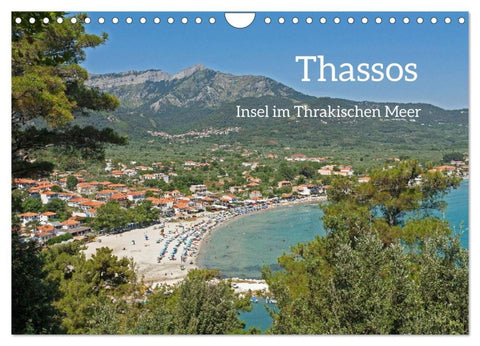 Thassos - Insel im Thrakischen Meer (Wandkalender 2027 DIN A4 quer), CALVENDO Monatskalender