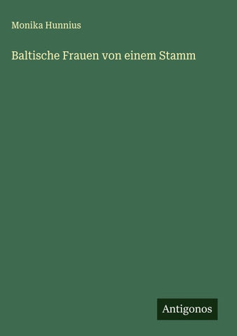 Baltische Frauen von einem Stamm