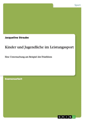 Kinder und Jugendliche im Leistungssport