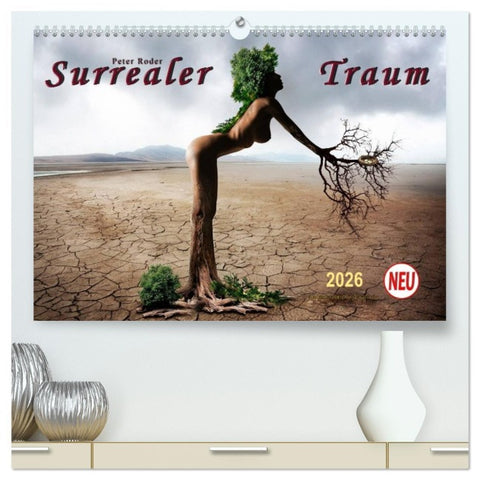 Surrealer Traum (hochwertiger Premium Wandkalender 2026 DIN A2 quer), Kunstdruck in Hochglanz