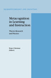 Metacognition in Learning and Instruction