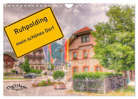 Ruhpolding mein schönes Dorf (Wandkalender 2027 DIN A4 quer), CALVENDO Monatskalender