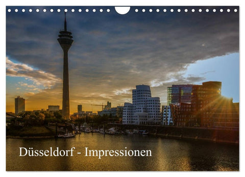Düsseldorf - Impressionen (Wandkalender 2026 DIN A4 quer), CALVENDO Monatskalender