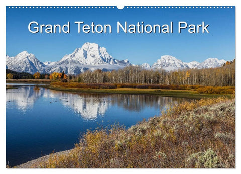Grand Teton National Park (Wandkalender 2026 DIN A2 quer), CALVENDO Monatskalender