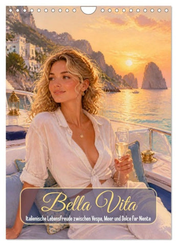 Bella Vita (Wandkalender 2027 DIN A4 hoch), CALVENDO Monatskalender