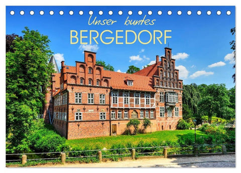 Unser buntes Bergedorf (Tischkalender 2027 DIN A5 quer), CALVENDO Monatskalender