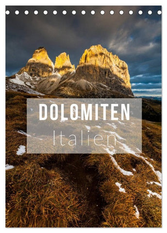Dolomiten. Italien (Tischkalender 2027 DIN A5 hoch), CALVENDO Monatskalender