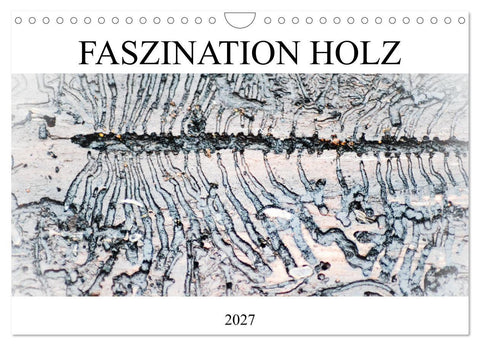 Faszination Holz (Wandkalender 2027 DIN A4 quer), CALVENDO Monatskalender