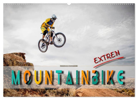 Mountainbike extrem (Wandkalender 2027 DIN A2 quer), CALVENDO Monatskalender