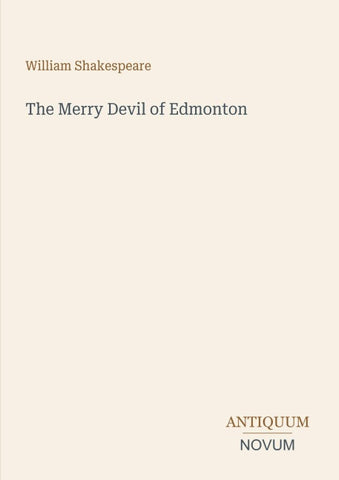 The Merry Devil of Edmonton