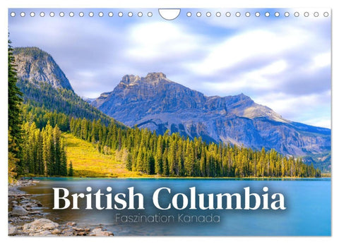 British Columbia - Faszination Kanada (Wandkalender 2026 DIN A4 quer), CALVENDO Monatskalender