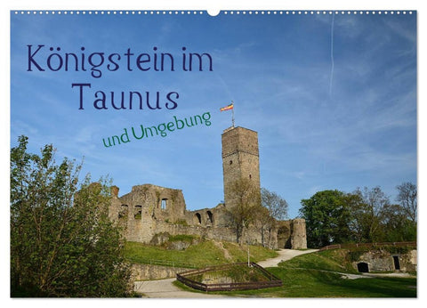 Königstein im Taunus und Umgebung (Wandkalender 2026 DIN A2 quer), CALVENDO Monatskalender