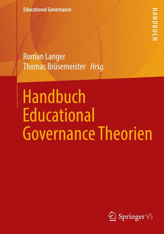 Handbuch Educational Governance Theorien