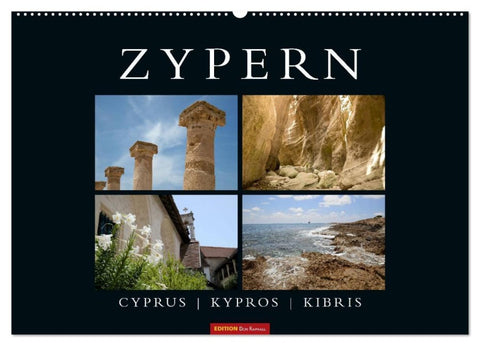 Zypern - Cyprus - Kypros (Wandkalender 2026 DIN A2 quer), CALVENDO Monatskalender