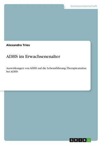 ADHS im Erwachsenenalter