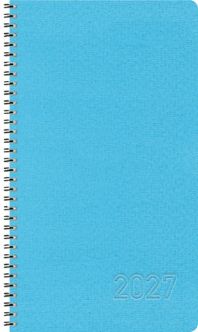 Taschenkalender Wochentimer Small Blau 2027