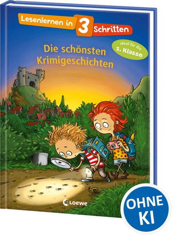 Lesenlernen in 3 Schritten - Die schönsten Krimigeschichten