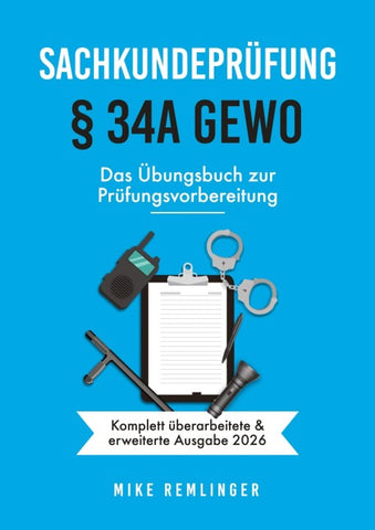 Sachkundeprüfung § 34a GewO