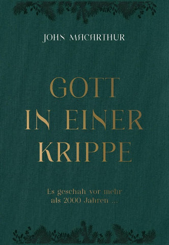 Gott in einer Krippe