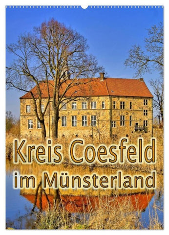 Kreis Coesfeld im Münsterland (Wandkalender 2027 DIN A2 hoch), CALVENDO Monatskalender