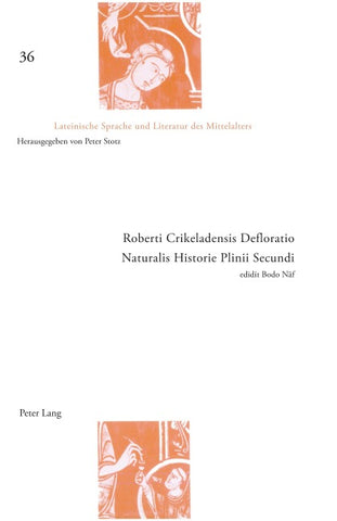 Roberti Crikeladensis Defloratio Naturalis Historie Plinii Secundi