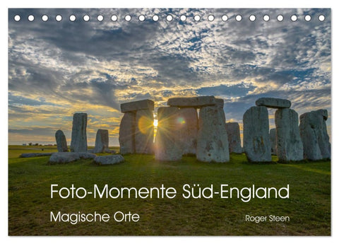 Foto-Momente Süd-England - Magische Orte (Tischkalender 2026 DIN A5 quer), CALVENDO Monatskalender
