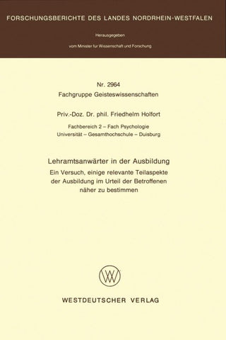 Lehramtsanwärter in der Ausbildung