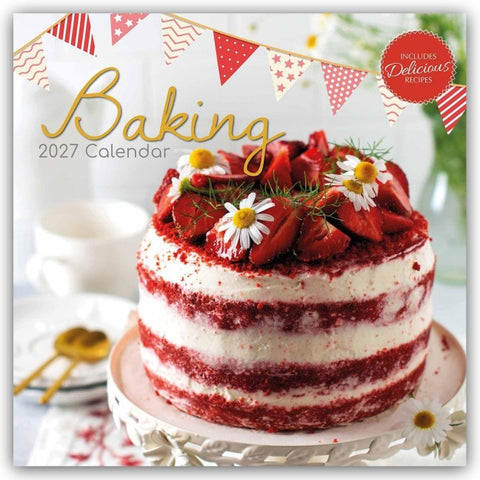 Baking – Backen 2027 – 16-Monatskalender