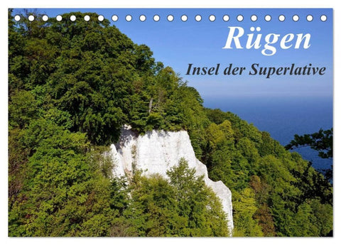 Rügen – Insel der Superlative (Tischkalender 2027 DIN A5 quer), CALVENDO Monatskalender