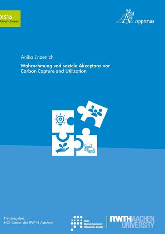 Wahrnehmung und soziale Akzeptanz von Carbon Capture and Utilization