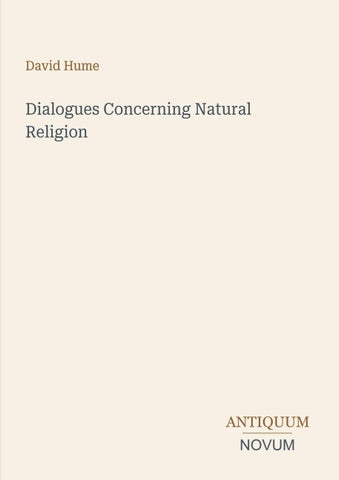 Dialogues Concerning Natural Religion