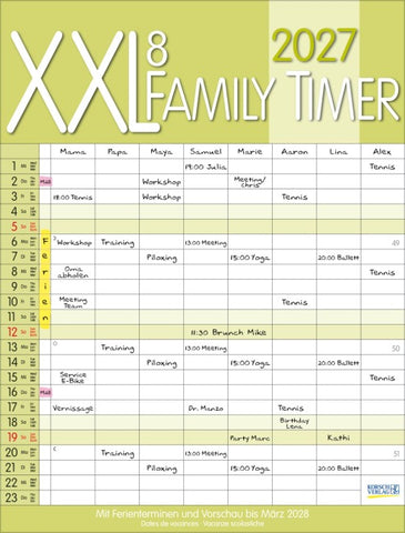 XXL Family Timer 8 2027