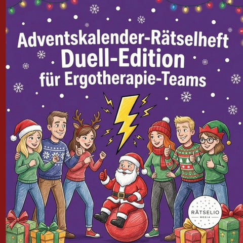 Adventskalender-Rätselheft