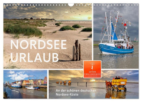 Nordsee-Urlaub (Wandkalender 2027 DIN A3 quer), CALVENDO Monatskalender