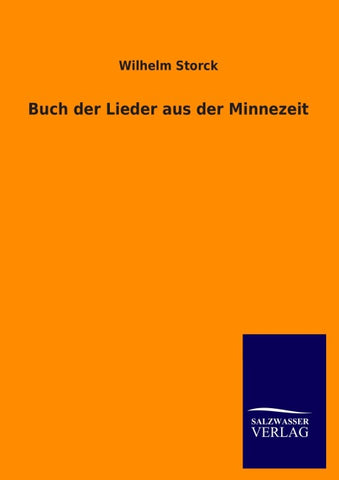 Buch der Lieder aus der Minnezeit