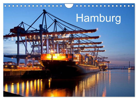 Hamburg (Wandkalender 2026 DIN A4 quer), CALVENDO Monatskalender