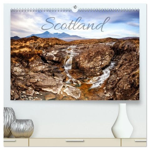 Scotland (hochwertiger Premium Wandkalender 2027 DIN A2 quer), Kunstdruck in Hochglanz