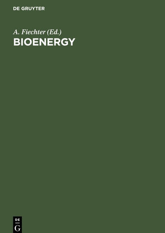 Bioenergy