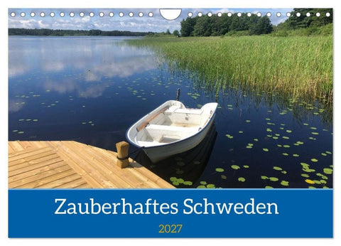 Verzaubertes Schweden (Wandkalender 2027 DIN A4 quer), CALVENDO Monatskalender