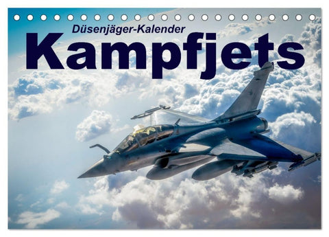 Kampfjets - Düsenjäger-Kalender (Tischkalender 2027 DIN A5 quer), CALVENDO Monatskalender