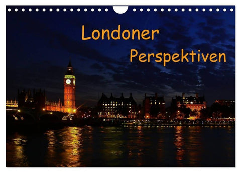 Londoner Perspektiven (Wandkalender 2026 DIN A4 quer), CALVENDO Monatskalender