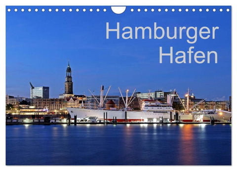 Hamburger Hafen (Wandkalender 2026 DIN A4 quer), CALVENDO Monatskalender